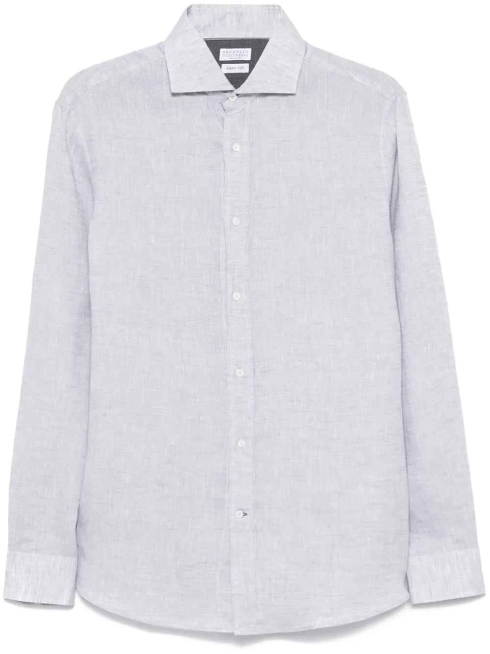 Brunello Cucinelli リネンシャツ - グレー Brunello Cucinelli リネンシャツ - グレー