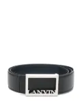 Lanvin Lanvin Signature leather belt - Black