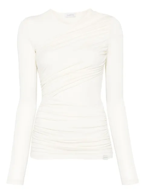 Lanvin ruched top