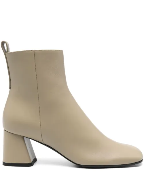Bottines en cuir 60 mm - Lanvin - Modalova