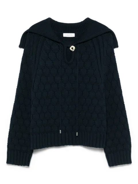 Lanvin sailor-collar sweater