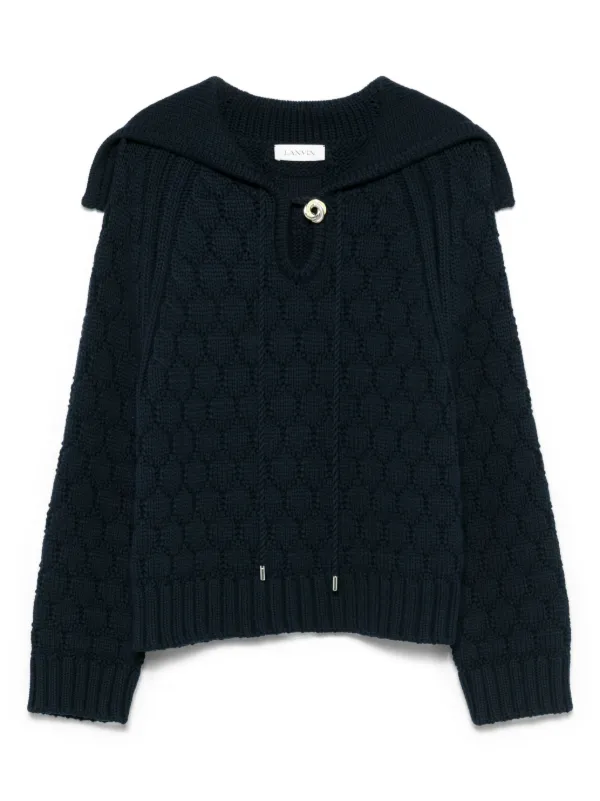 トップス Steven Alan SAILOR COLLAR KNIT PULLOVER 28331108_58671351_600.jpg