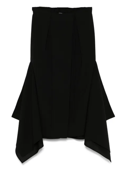 Lanvin falda midi con diseño acampanado