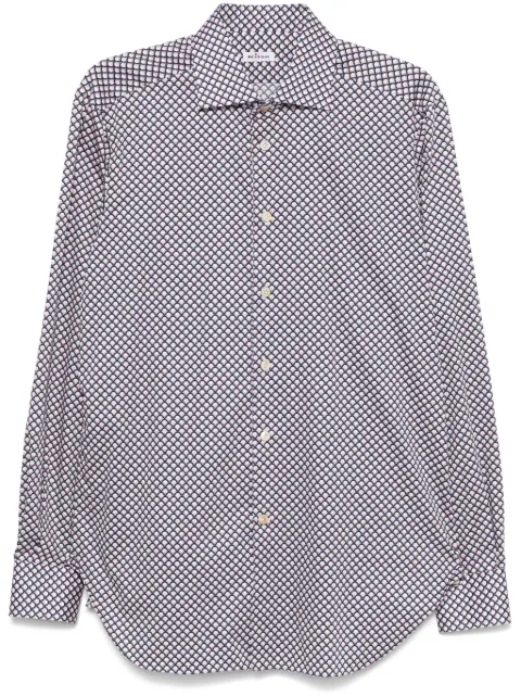 Kiton graphic-print shirt 