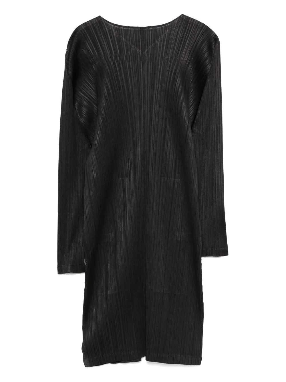 Pleats Please Issey Miyake January jas - Zwart