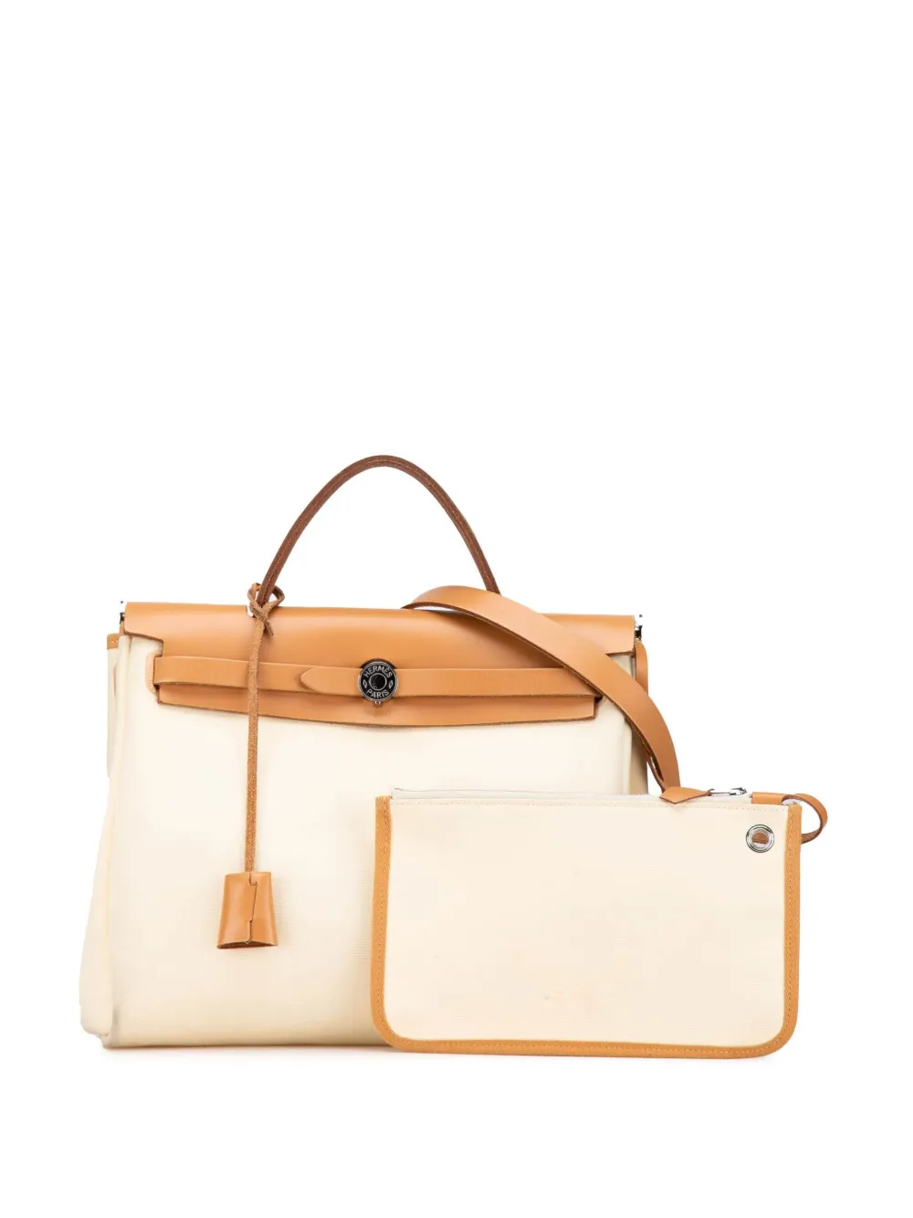 Hermès Pre-Owned 2019 Toile Herbag Zip 31 satchel | Bags | Image 2