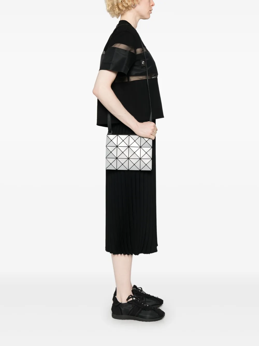 Bao Bao Issey Miyake Lucent crossbodytas - Grijs