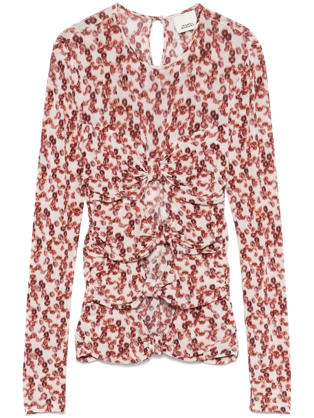 ISABEL MARANT Gladice top Roze