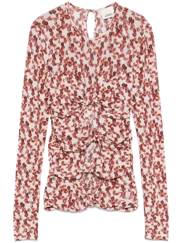 トップス ISABEL MARANT flower bare top ISABEL MARANT flower bare top.