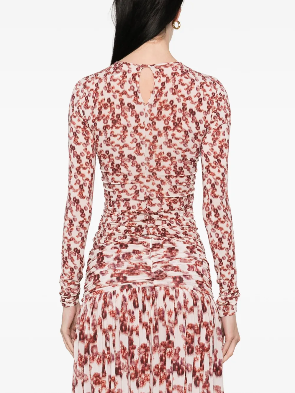 ISABEL MARANT Gladice top Roze
