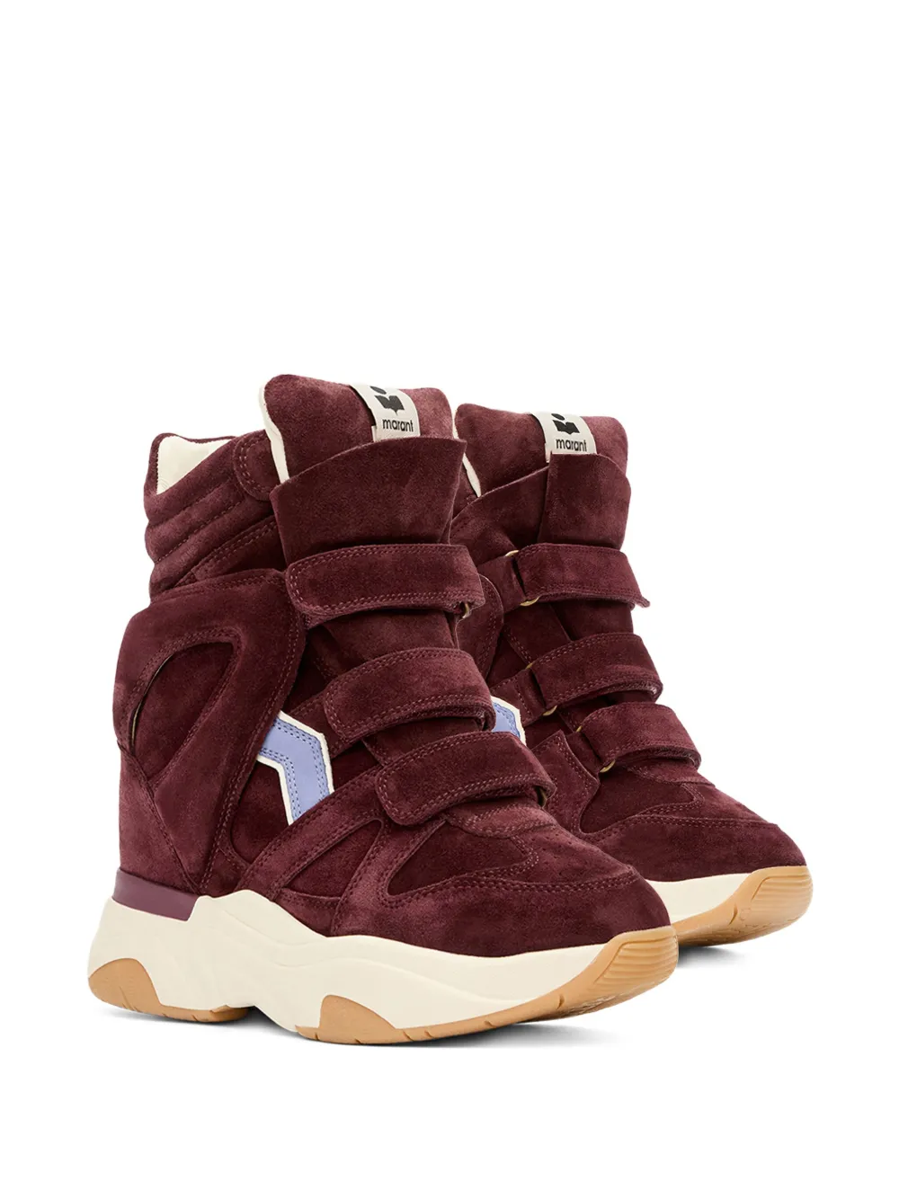 ISABEL MARANT baskets en daim Balskee compensées | baskets montantes | Image 2