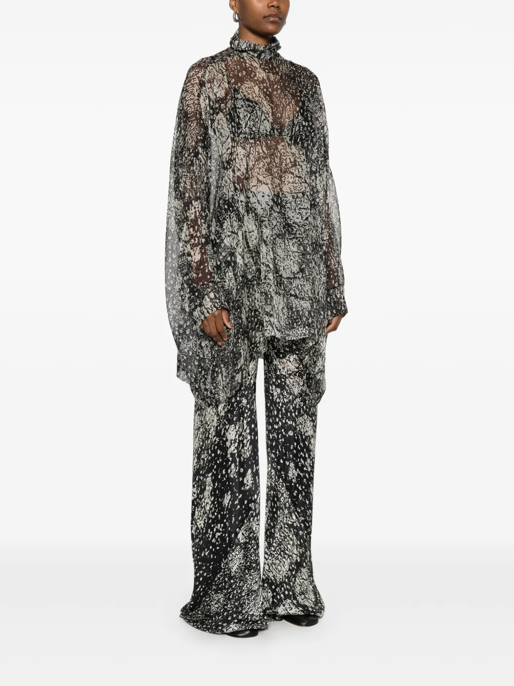 Rick Owens Tabard top Zwart