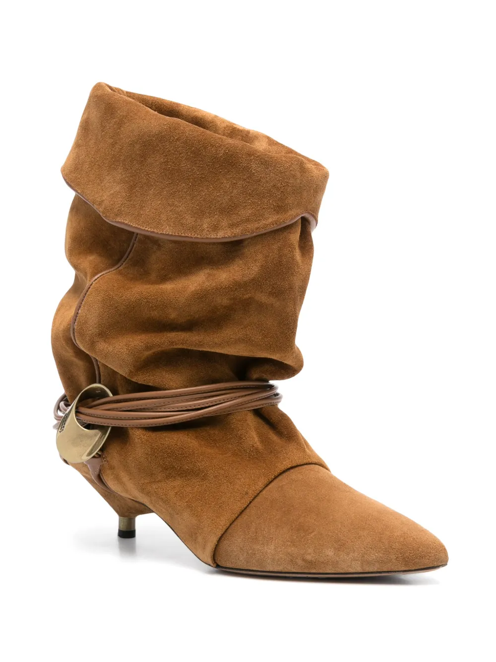 ISABEL MARANT botas Edrika con tacón de 45mm | Botas cowboy | Image 2