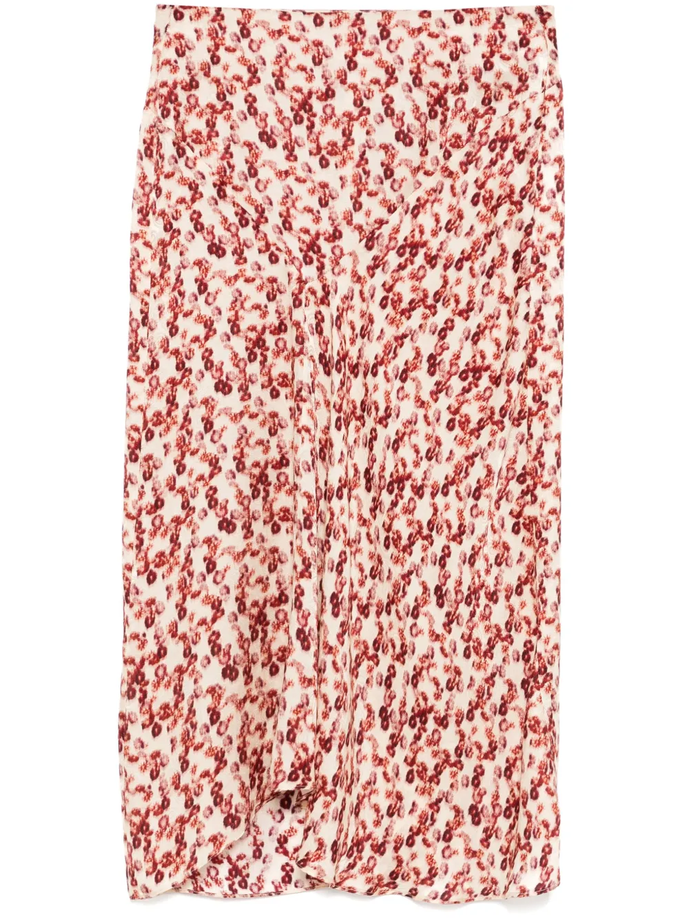 ISABEL MARANT Lisanne midi-rok Beige