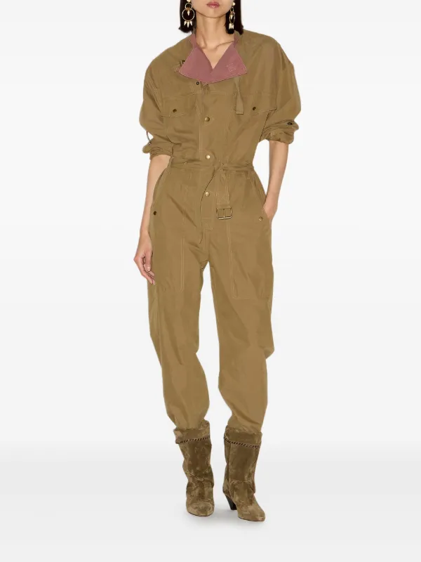 MARANT ÉTOILE Dahona Jumpsuit | Green | FARFETCH MARANT ÉTOILE Dahona Jumpsuit | Green | FARFETCH
