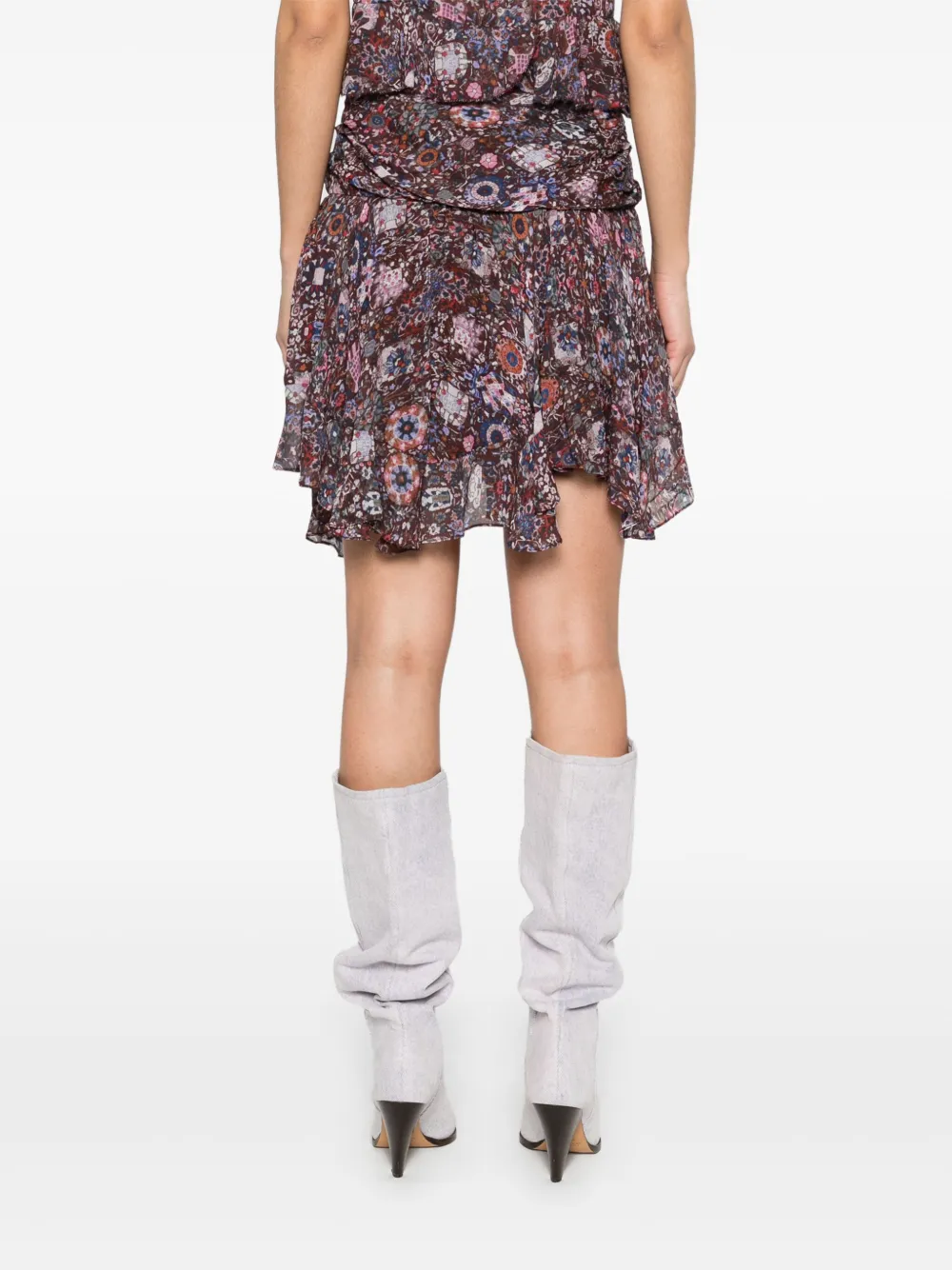 MARANT ÉTOILE Berenicia mini-rok Rood