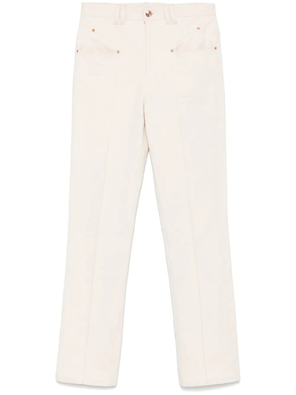 ISABEL MARANT Lirokae broek Beige