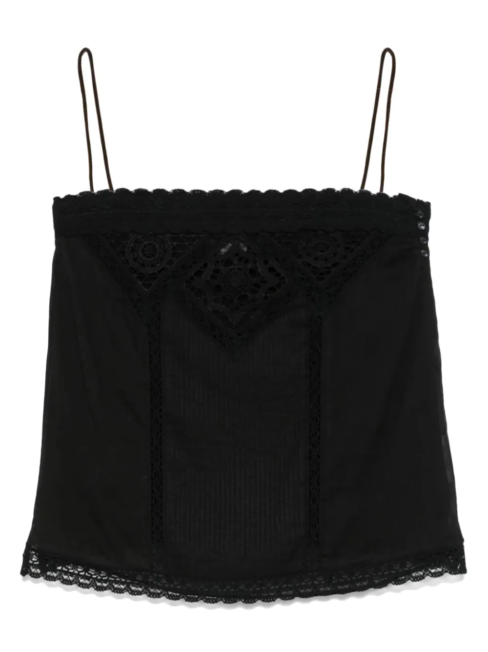 MARANT ÉTOILE Gaelia top | Black | Image 1