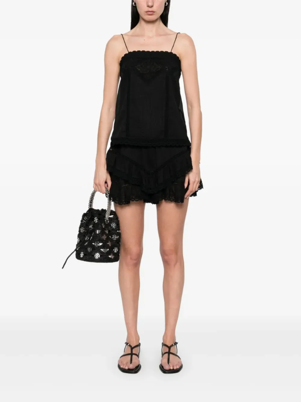 MARANT ÉTOILE Gaelia top - Zwart