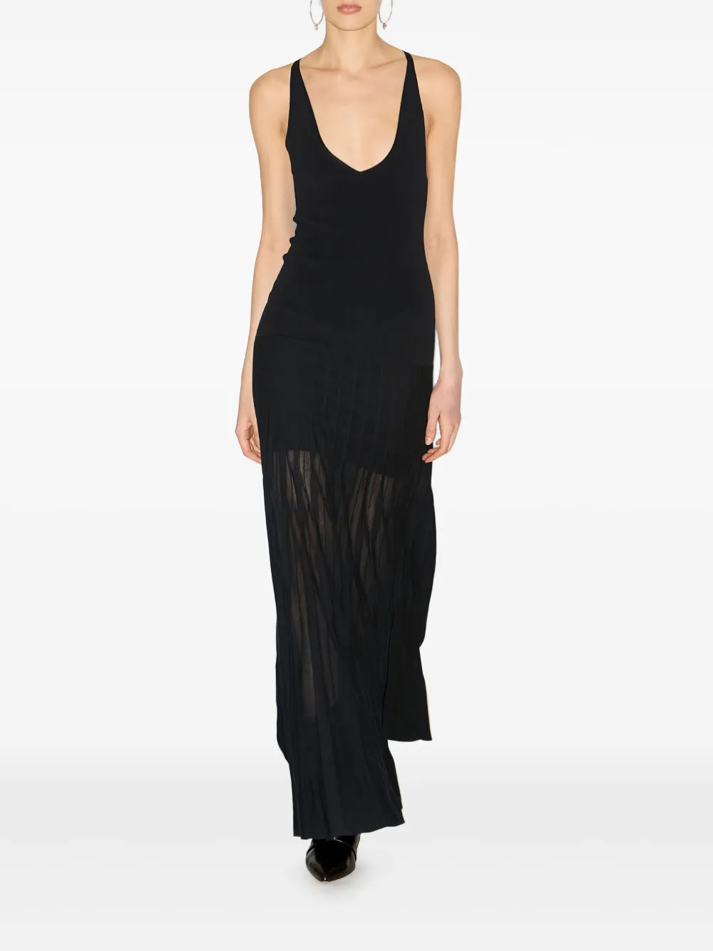ISABEL MARANT Velma maxi-jurk Zwart