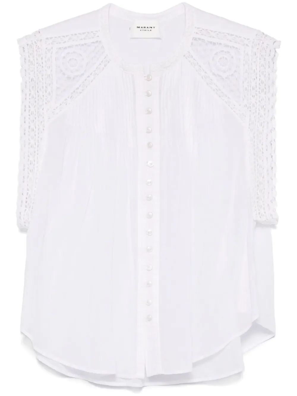 MARANT ÉTOILE Gresia top | White | Image 1