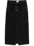 ISABEL MARANT Pavina denin skirt - Black