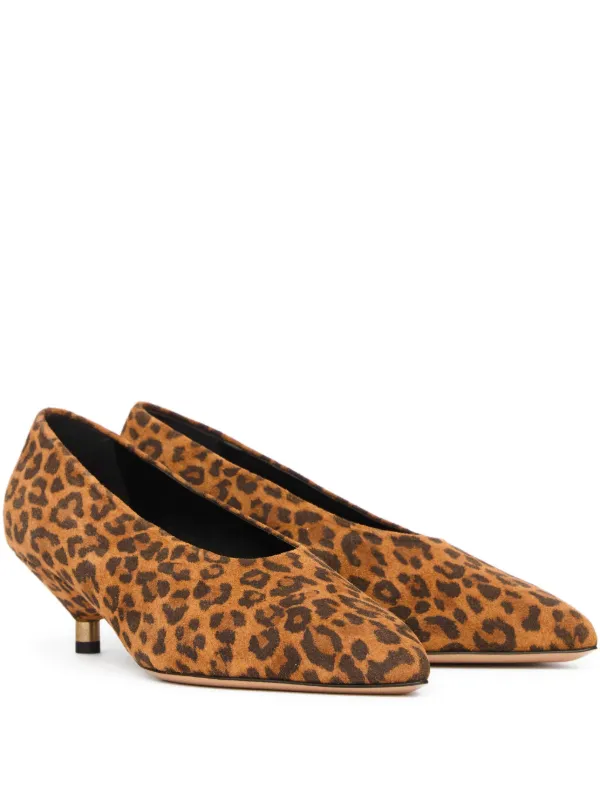 Isabel Marant 45mm Ebisa Pumps in Brown