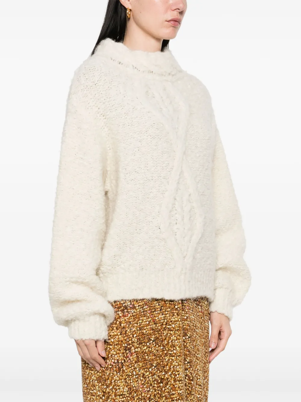 ISABEL MARANT Romane trui Wit