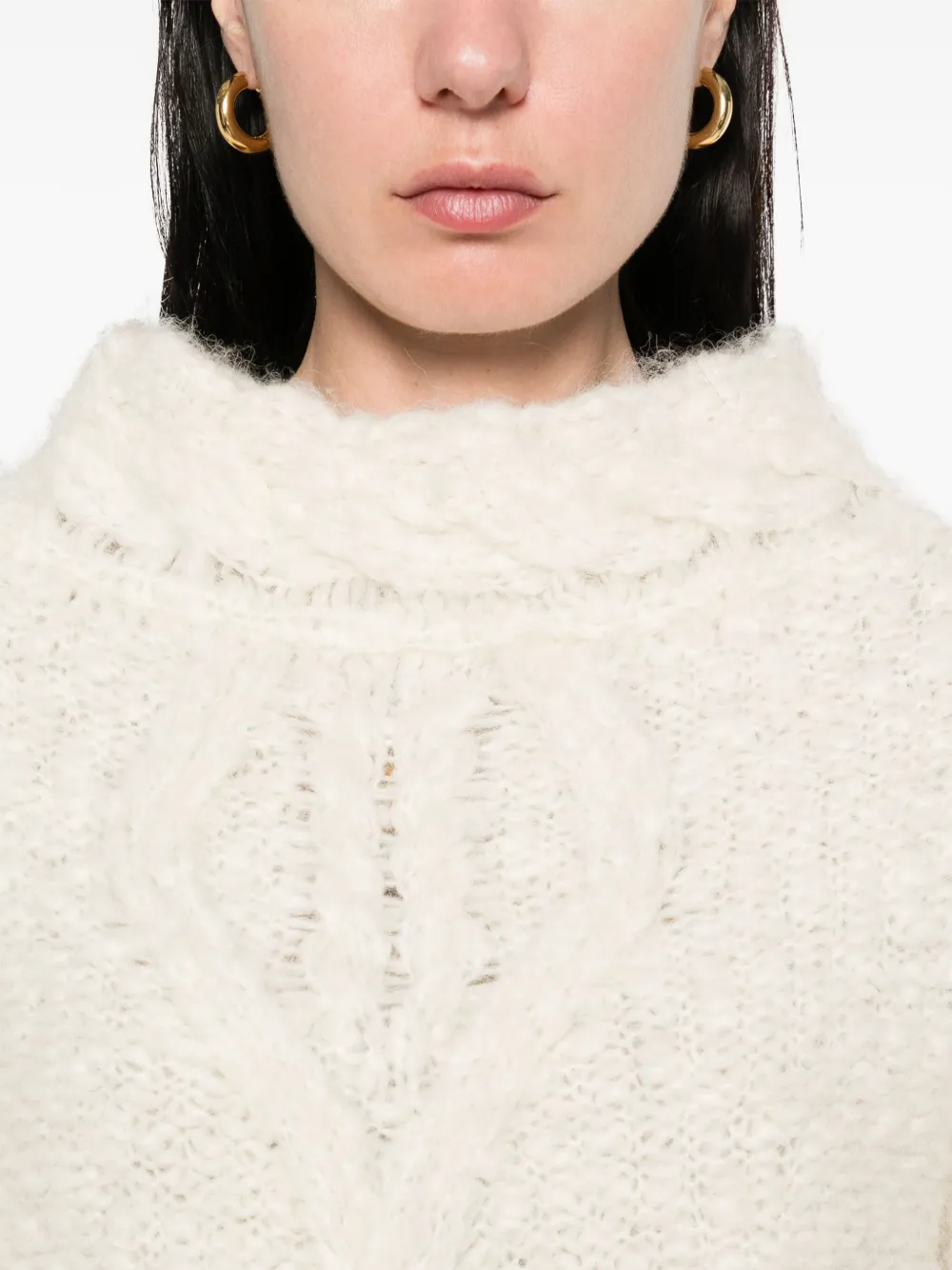 ISABEL MARANT Romane trui Wit