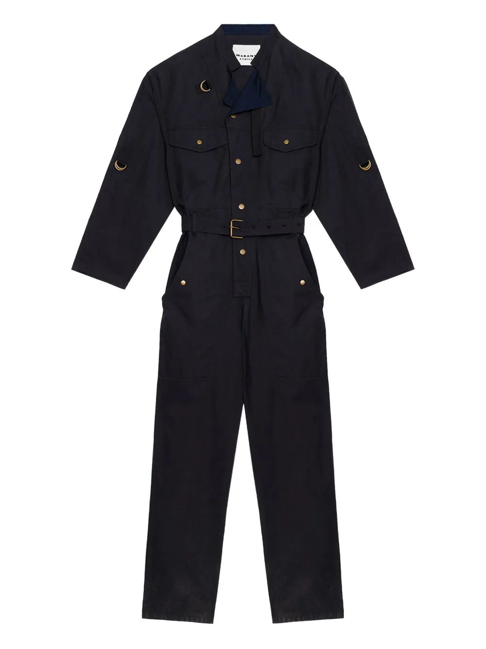 Isabel Marant Étoile Dahona Overall In Black