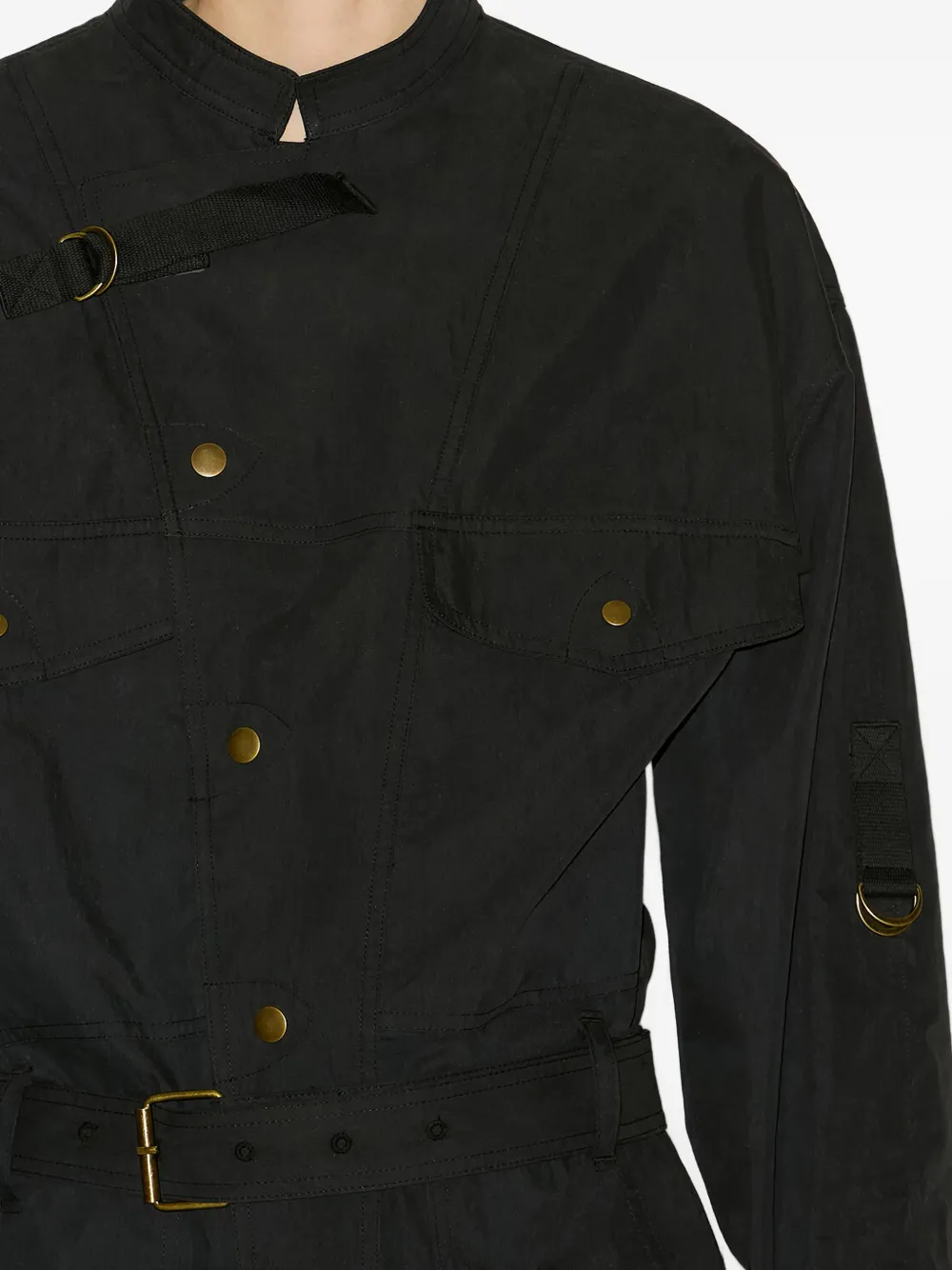Isabel Marant Étoile Dahona Overall In Black