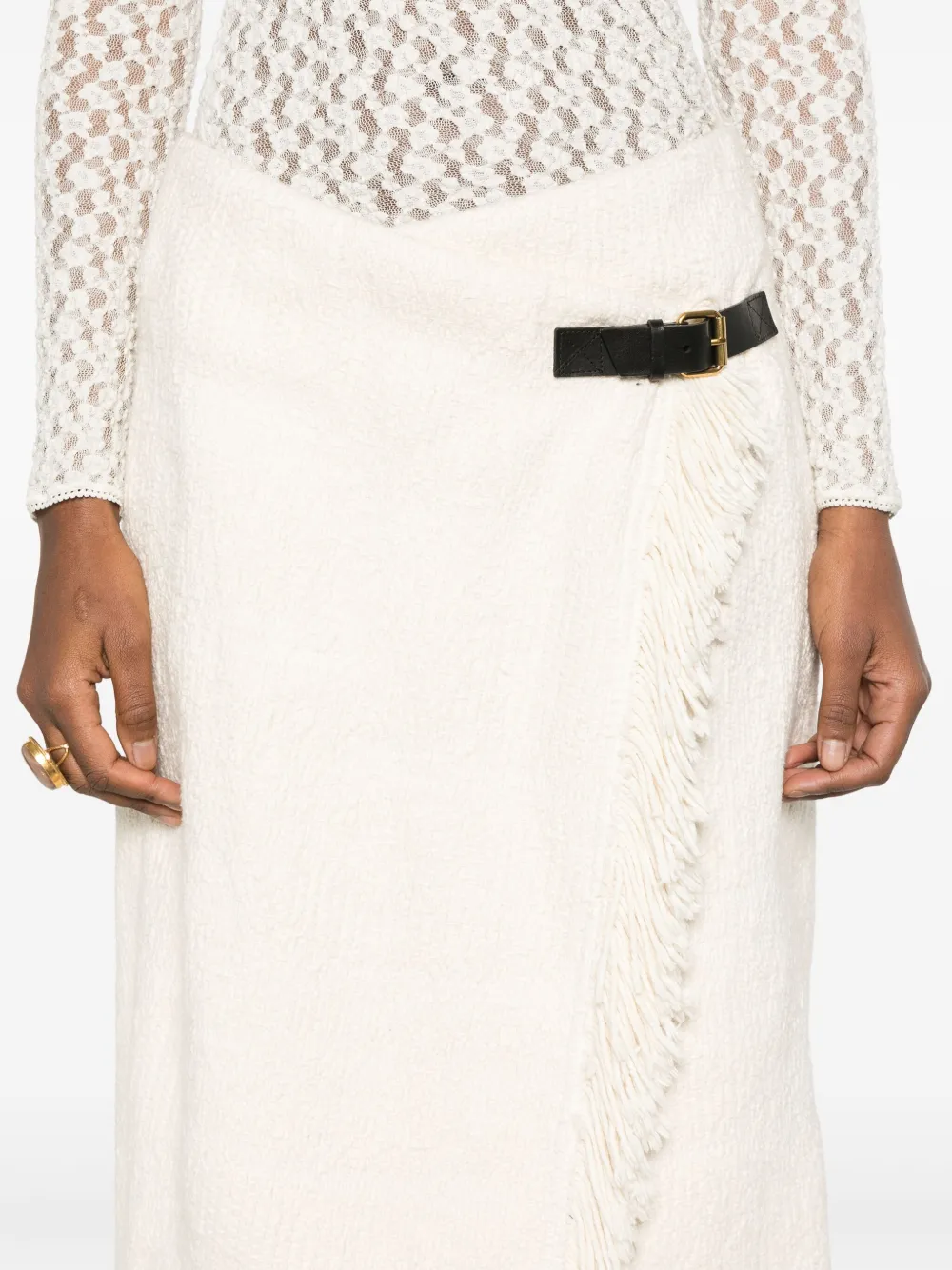 ISABEL MARANT Galla rok Beige
