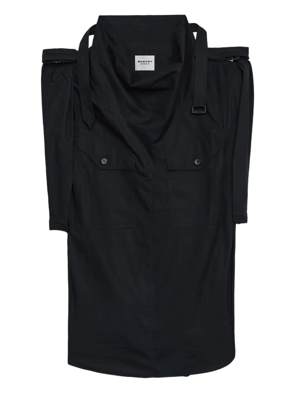 MARANT ÉTOILE Nemia top | Black | Image 1
