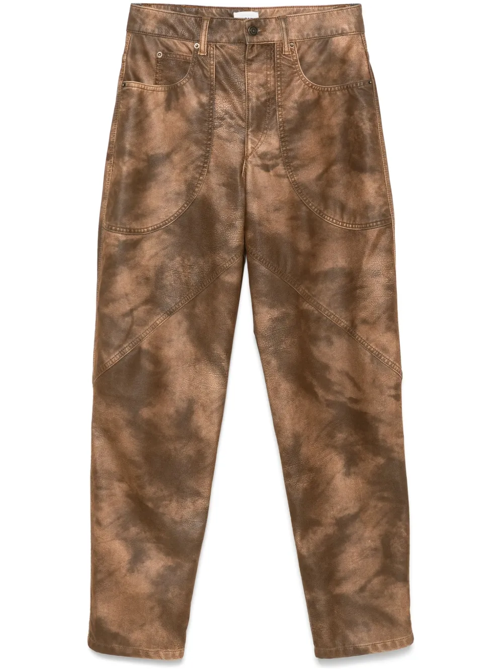 MARANT ÉTOILE Kelvina trousers | Brown | Image 1