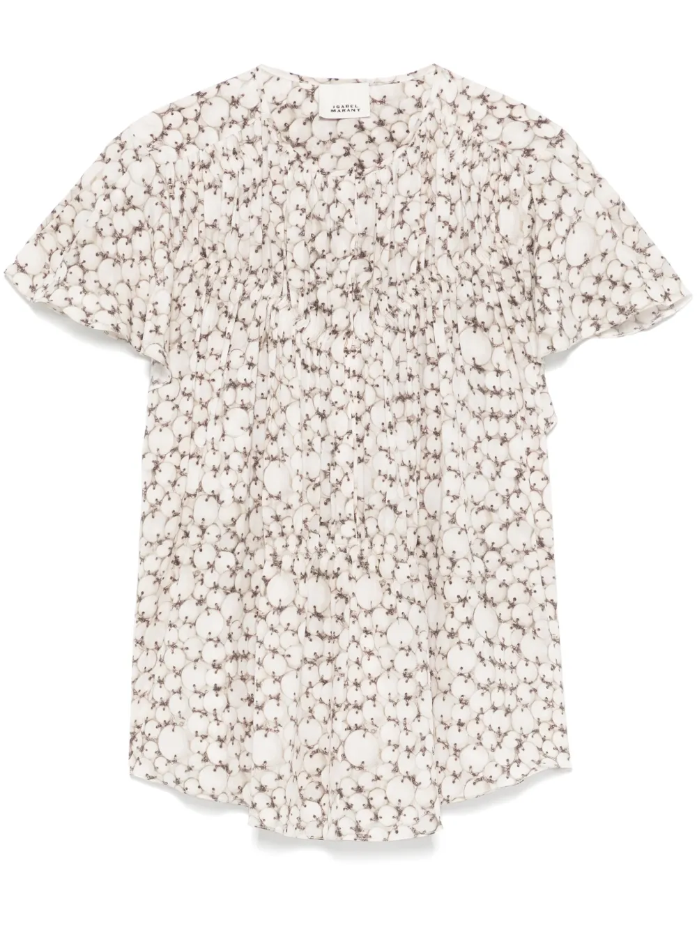 ISABEL MARANT Synda blouse Wit