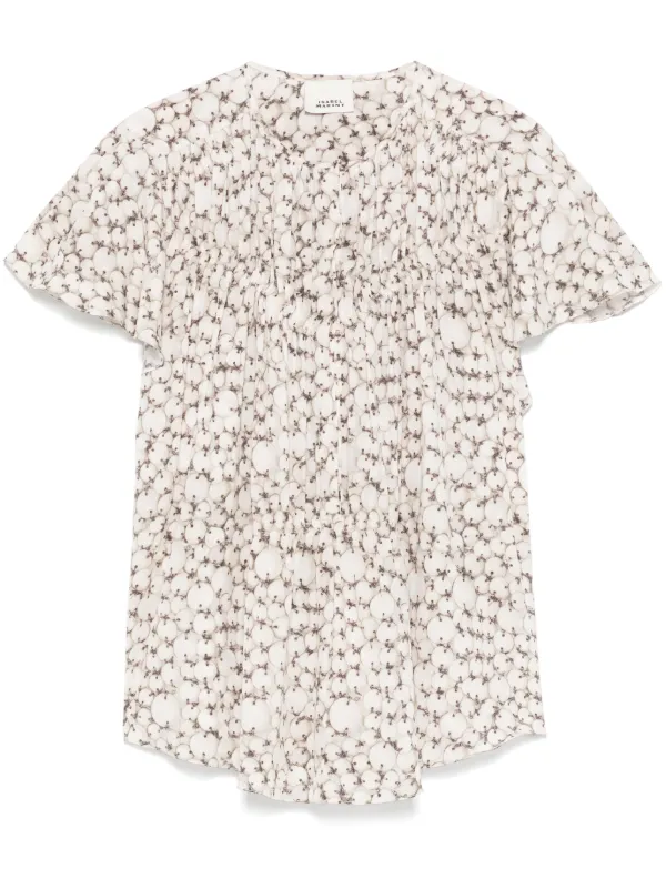 Isabel Marant Synda Blouse in White