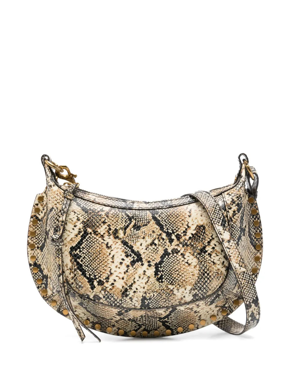 ISABEL MARANT Oskan Moon schoudertas Beige