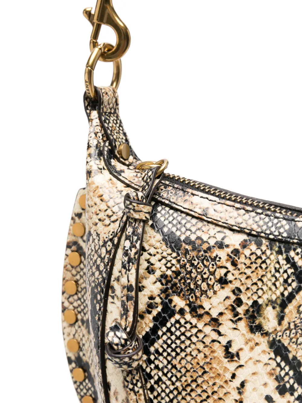 ISABEL MARANT Oskan Moon schoudertas Beige