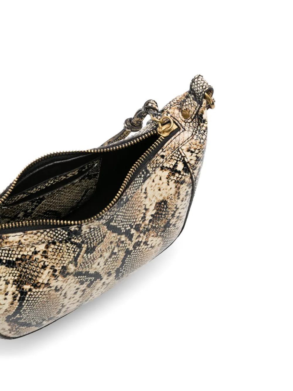 ISABEL MARANT Oskan Moon schoudertas Beige
