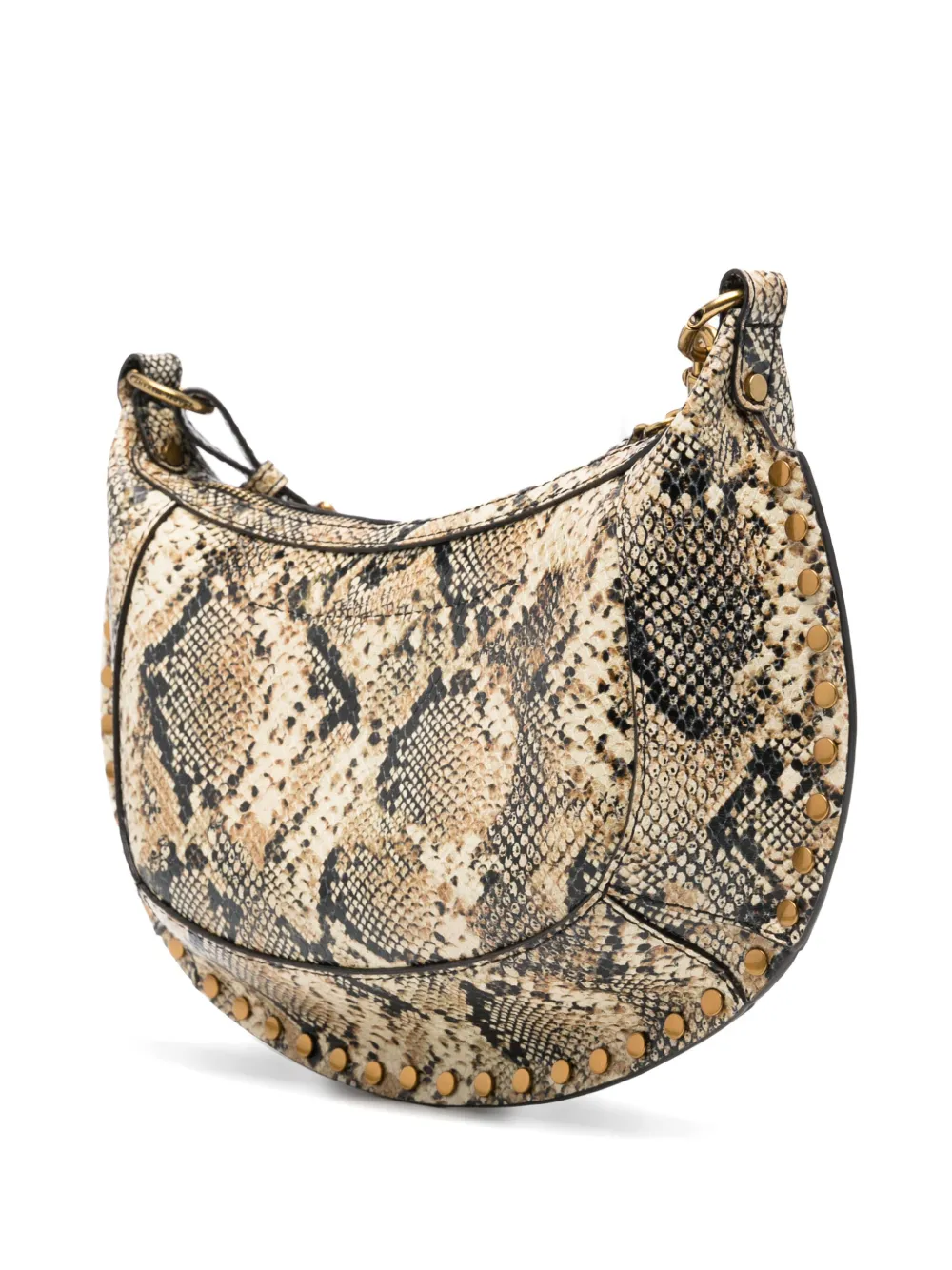 ISABEL MARANT Oskan Moon schoudertas Beige