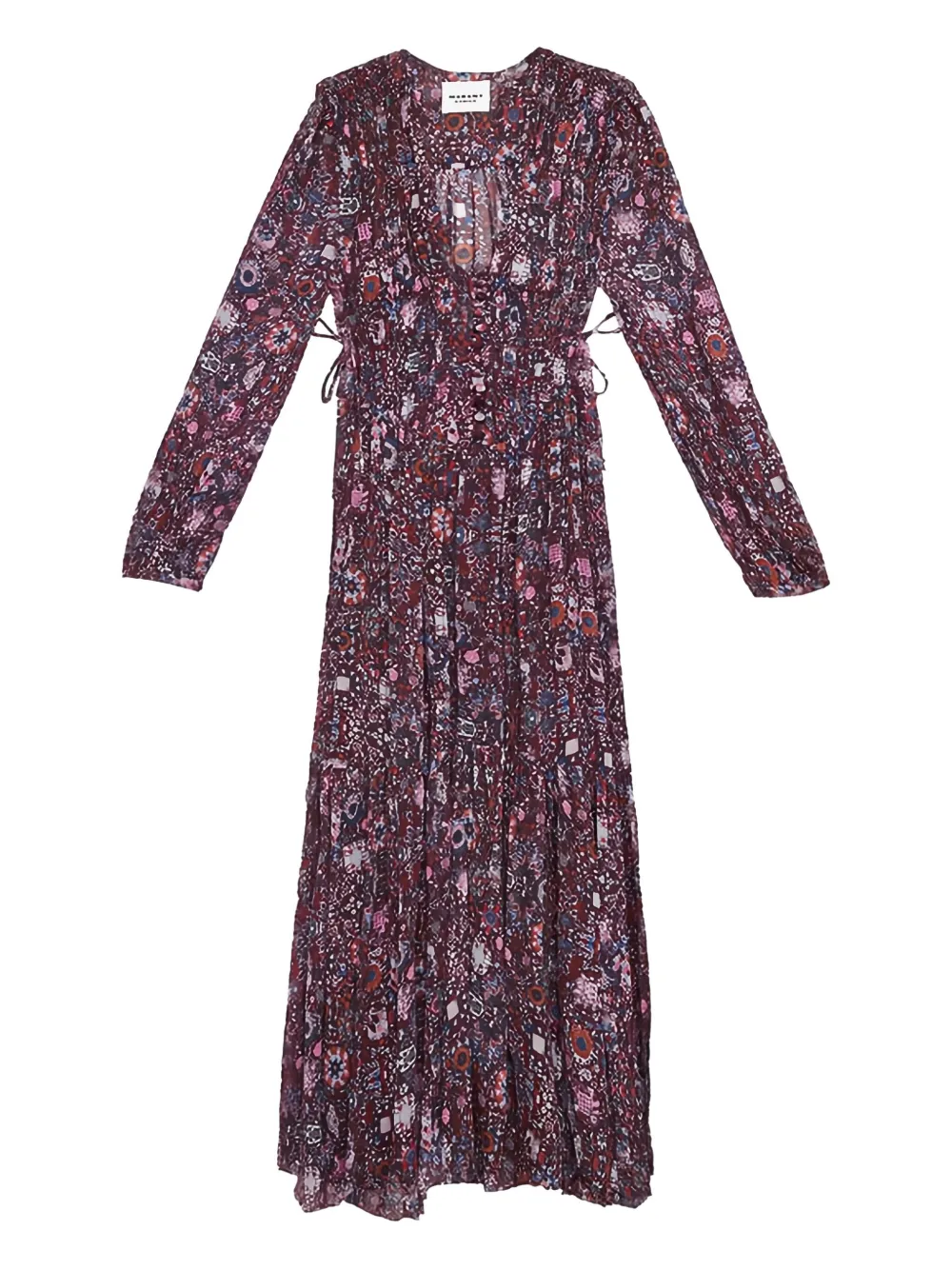 Isabel Marant Étoile Brianne Midi Dress In Purple