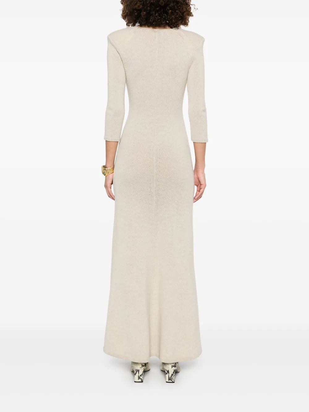 ISABEL MARANT Salina jurk Beige