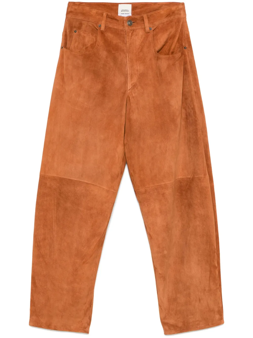 Isabel Marant Darielle Trousers In Brown