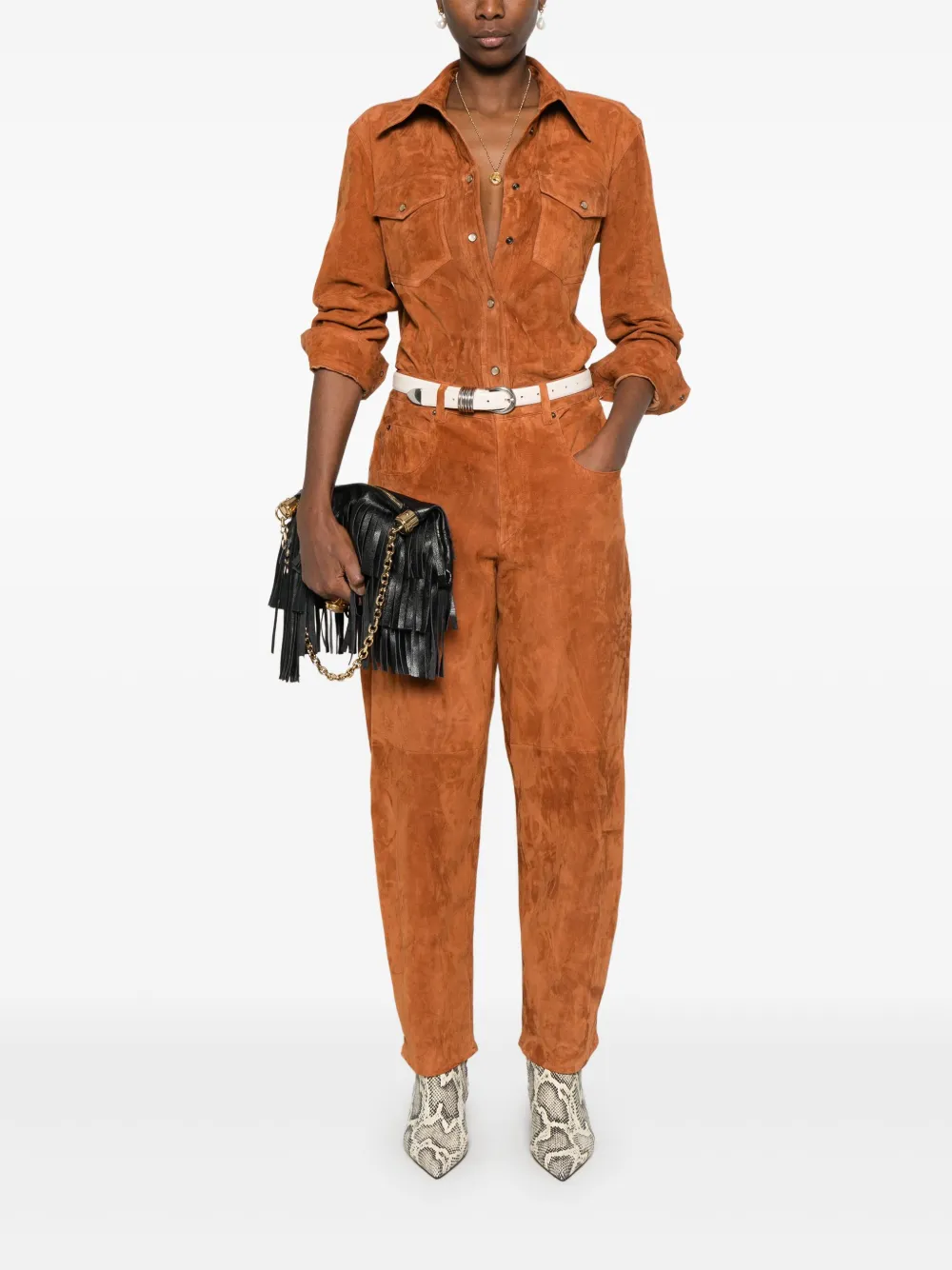 Isabel Marant Darielle Trousers In Brown