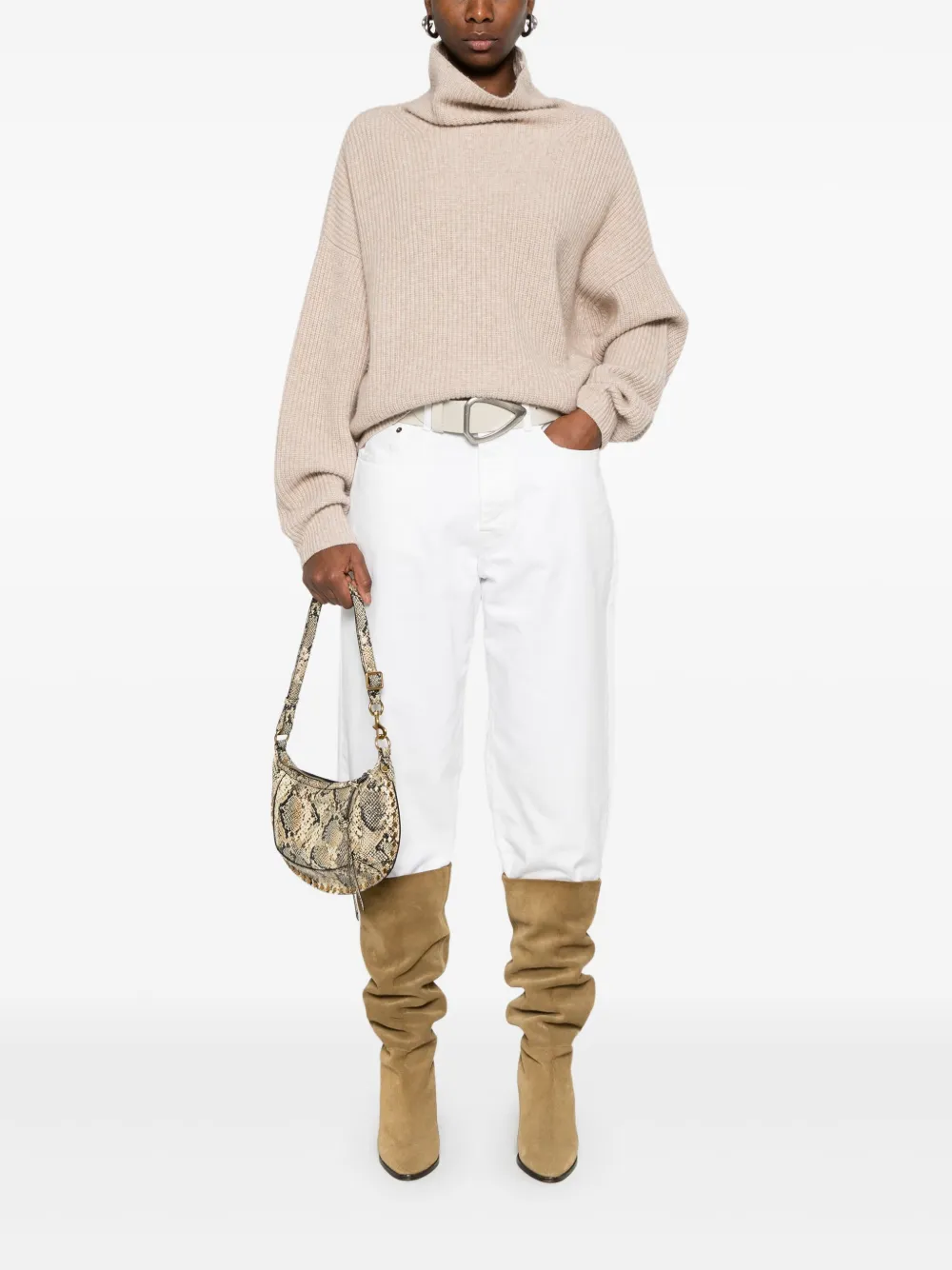 ISABEL MARANT Brooke trui Beige