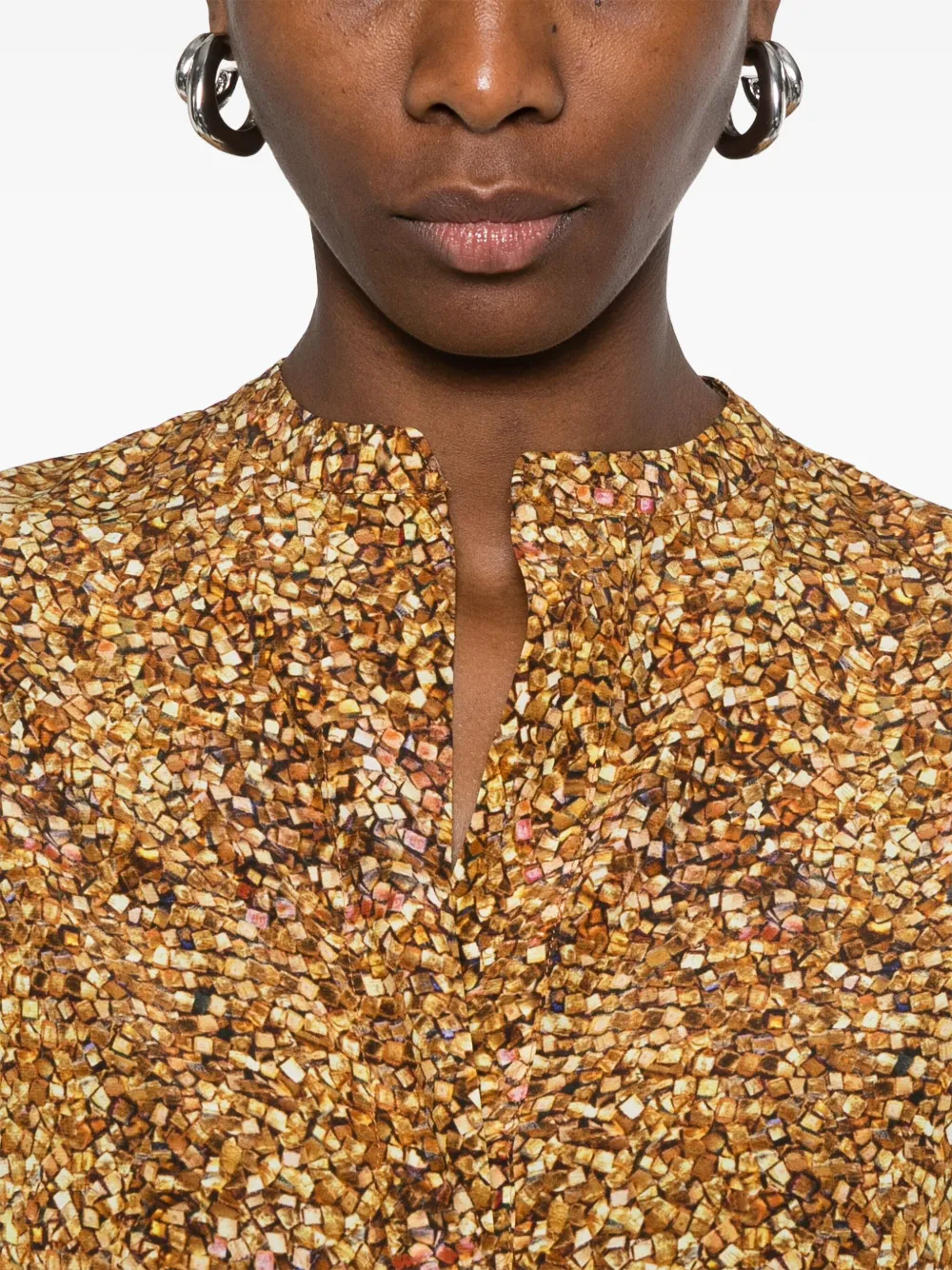 ISABEL MARANT Sima blouse Geel
