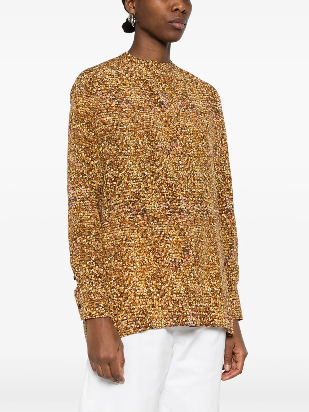 ISABEL MARANT Sima blouse Geel