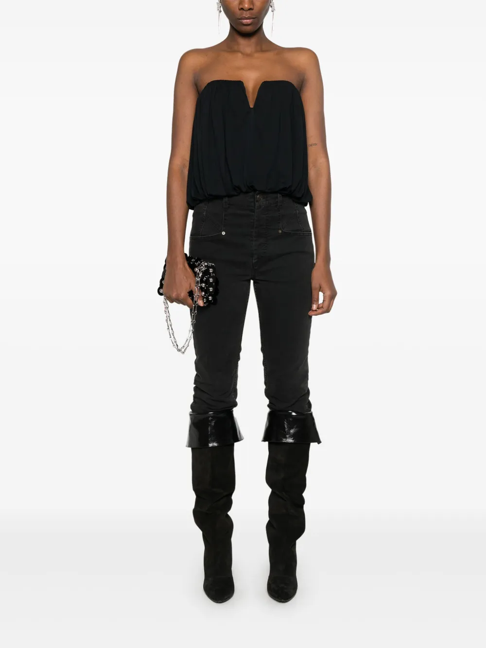 ISABEL MARANT Amalia blouse Zwart