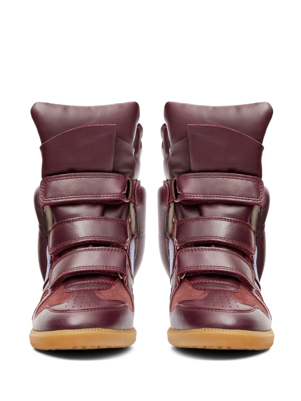 ISABEL MARANT Bekett high-top sneakers Rood