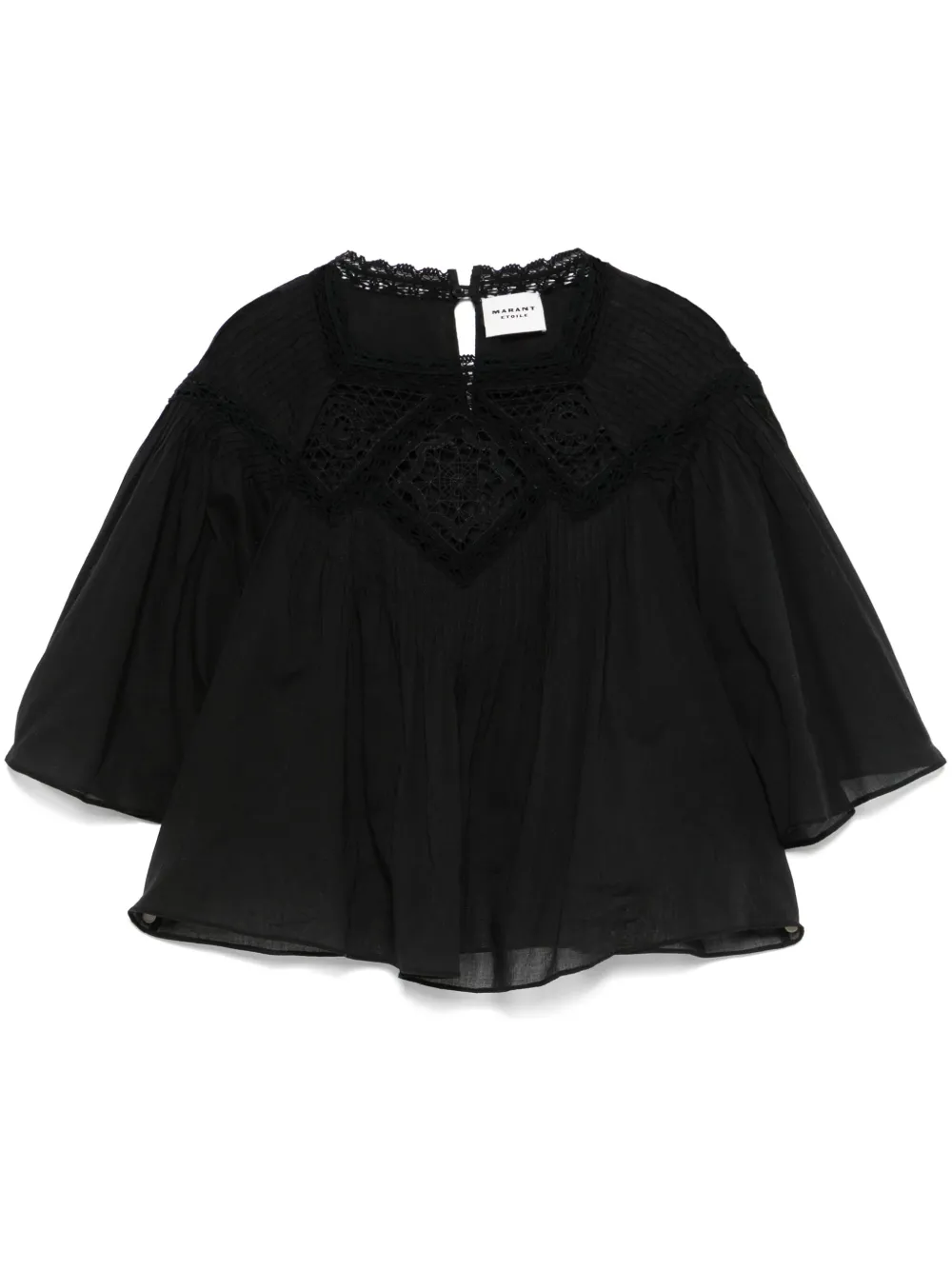 MARANT ÉTOILE Garia top | Black | Image 1